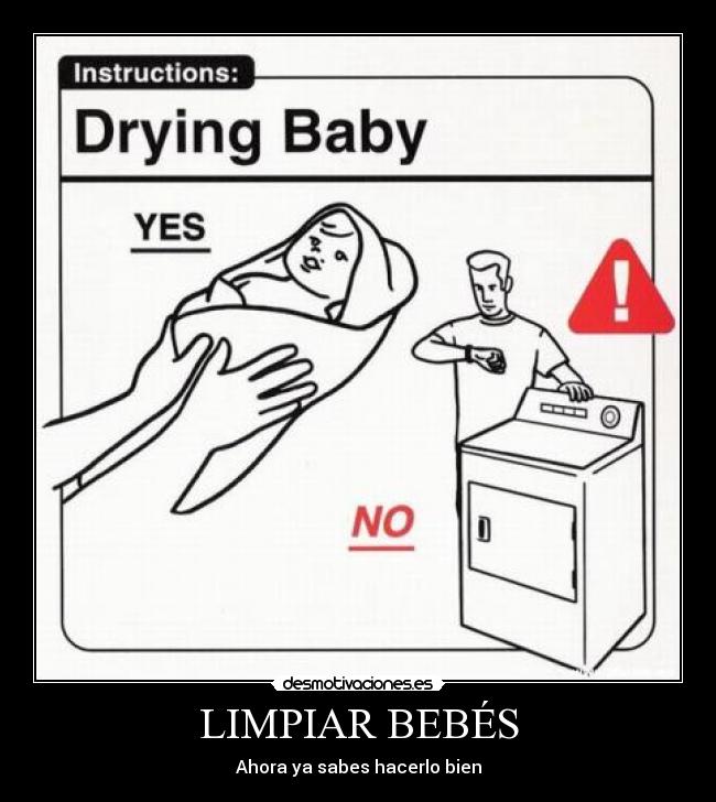 LIMPIAR BEBÉS -