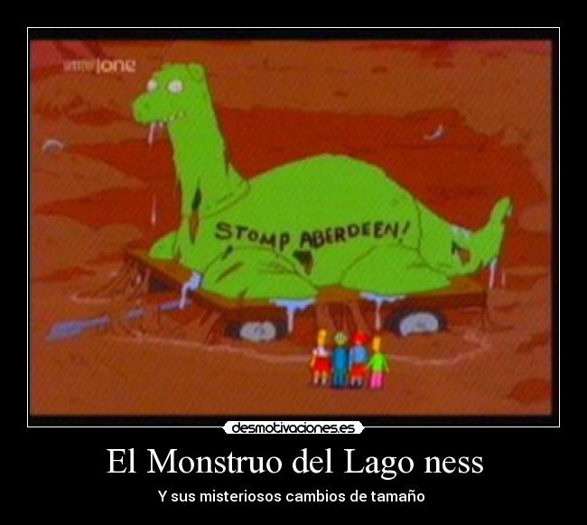 El Monstruo del Lago ness - Y sus misteriosos cambios de tamaño