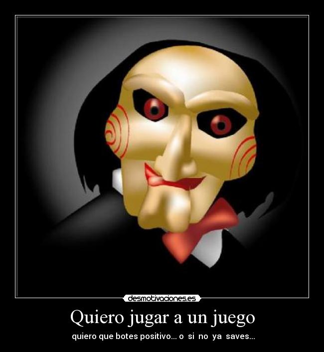 Quiero jugar a un juego -