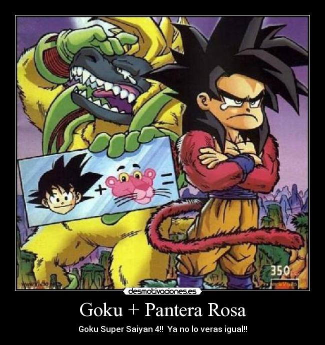 Goku + Pantera Rosa - 