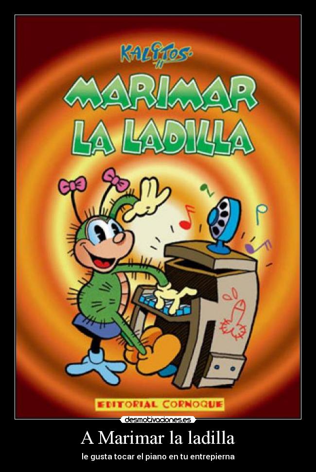 carteles marimar ladilla desmotivaciones