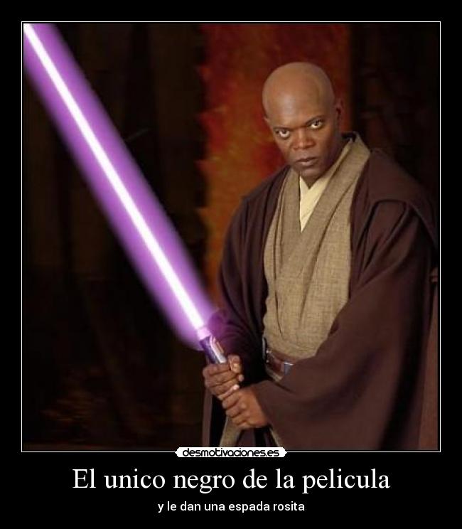 El unico negro de la pelicula - 