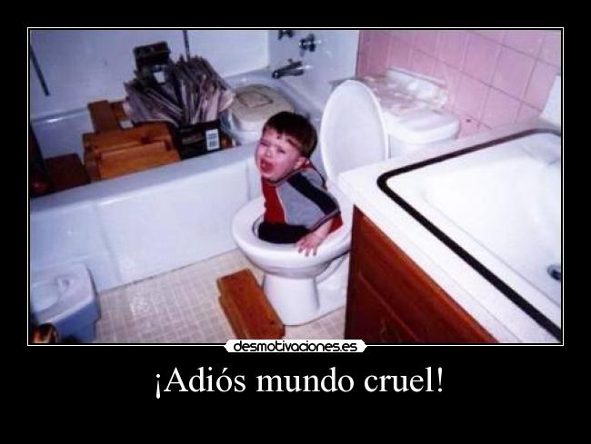 ¡Adiós mundo cruel! - 