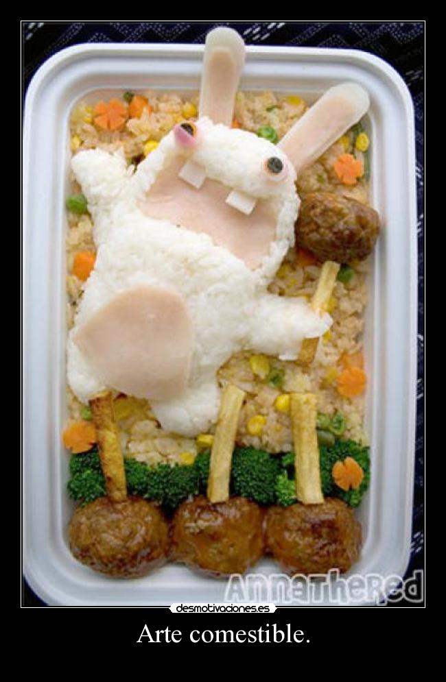 Arte comestible. -
