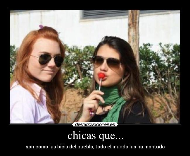 chicas que... - 