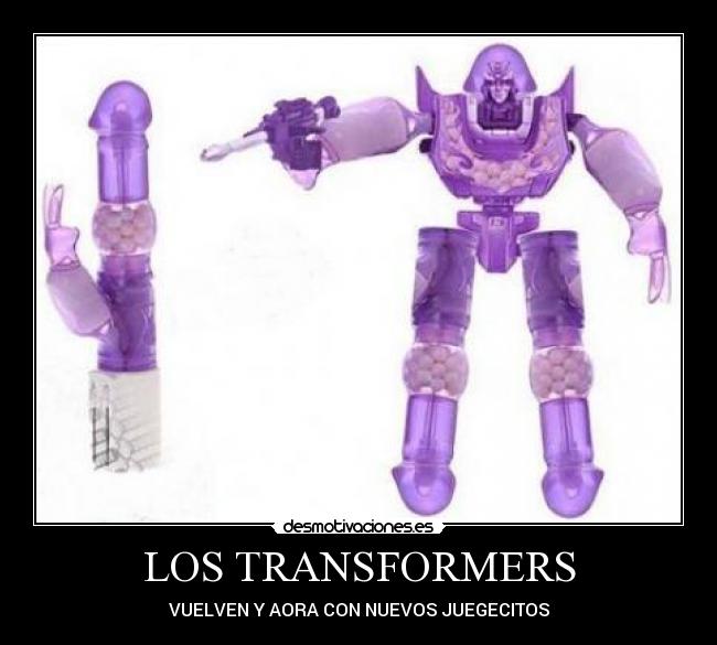 carteles transformers desmotivaciones