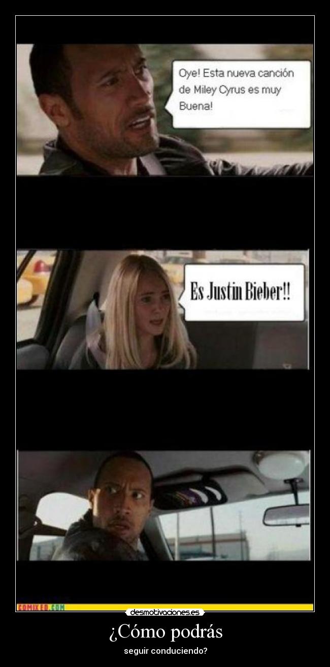 ¿Cómo podrás - seguir conduciendo?