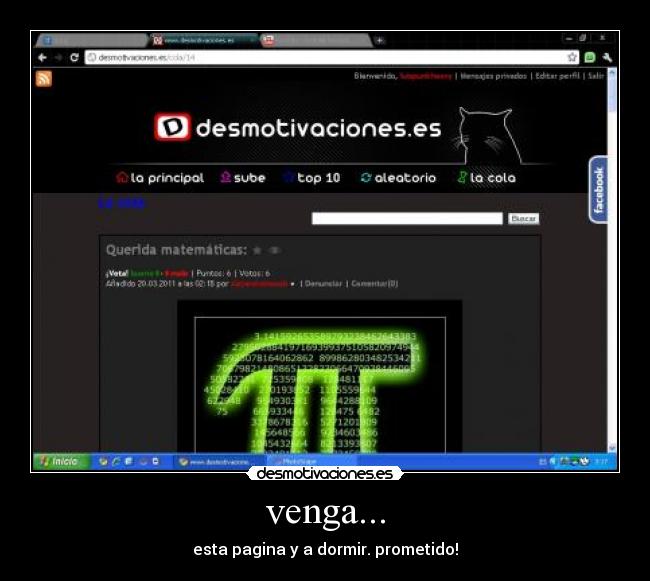 venga... - esta pagina y a dormir. prometido!