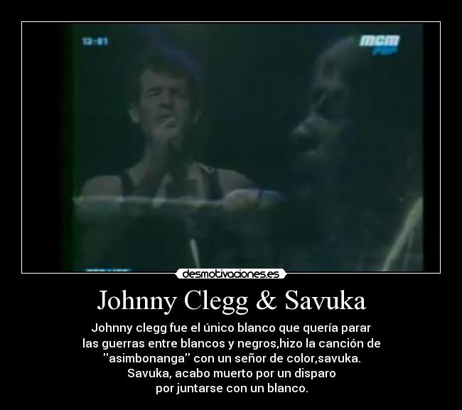 Johnny Clegg & Savuka -