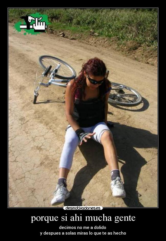 porque si ahi mucha gente -