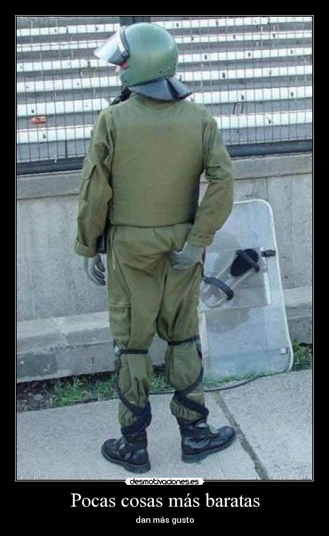 Pocas cosas más baratas -