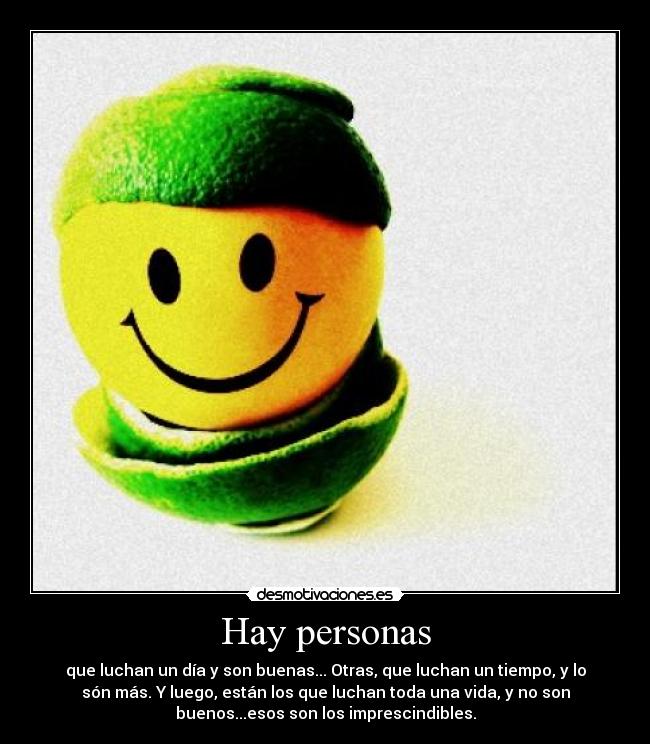 Hay personas -