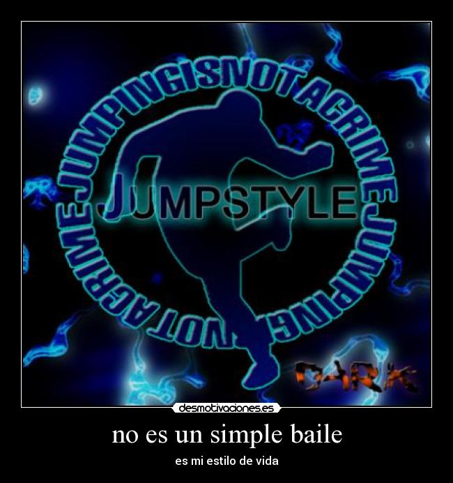 no es un simple baile - es mi estilo de vida