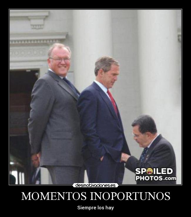 carteles bush desmotivaciones