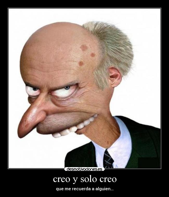 creo y solo creo - 