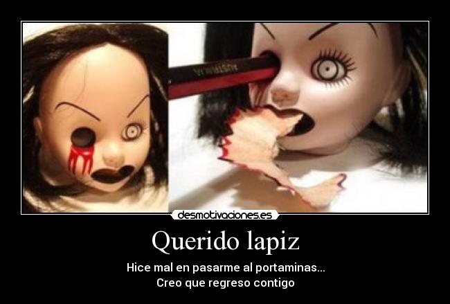 carteles lapiz desmotivaciones