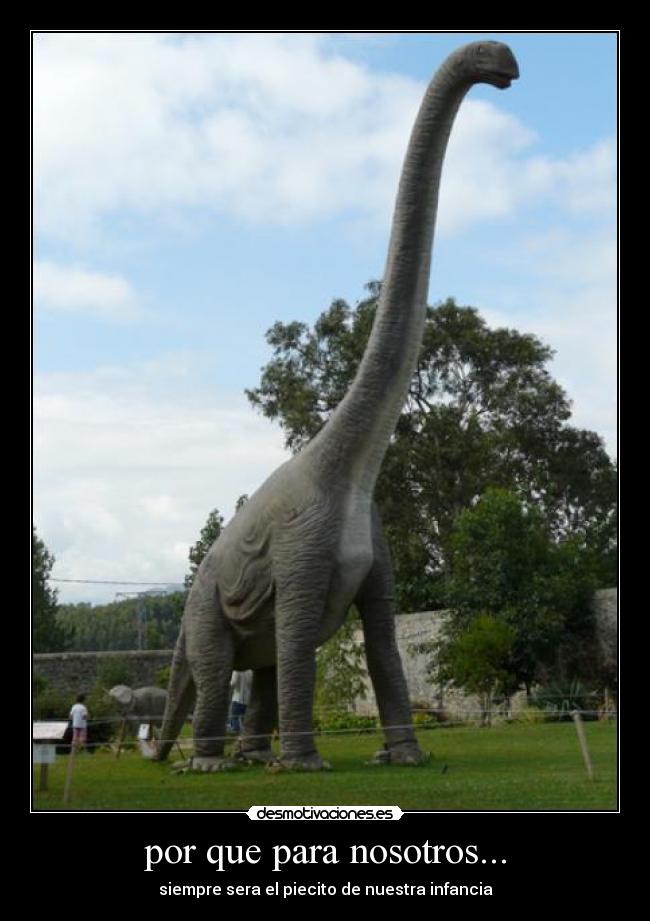 por que para nosotros... -