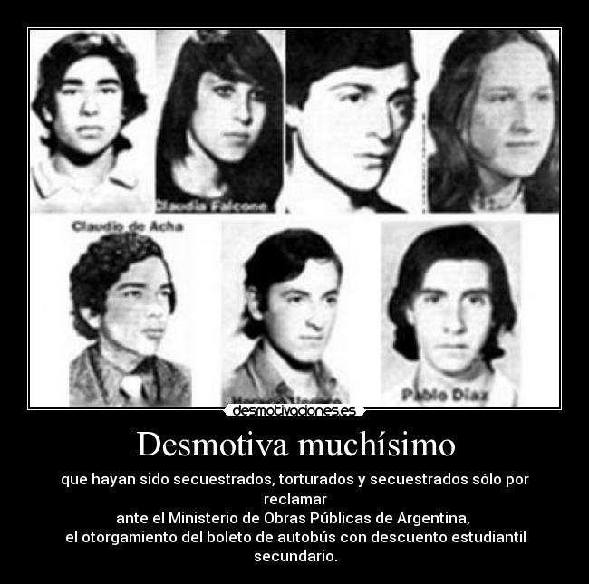 Desmotiva muchísimo -