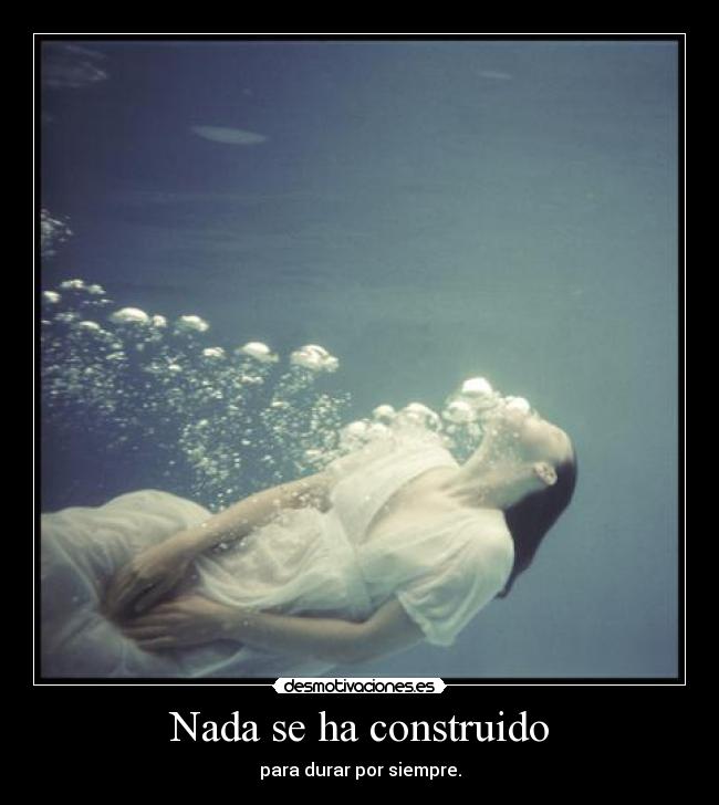 Nada se ha construido - 