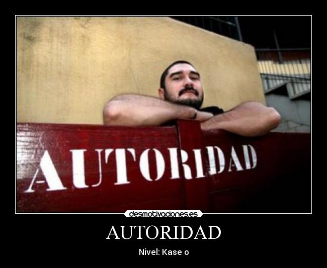 AUTORIDAD - 
