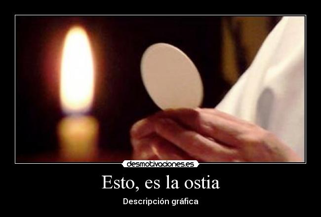Esto, es la ostia - Descripción gráfica
