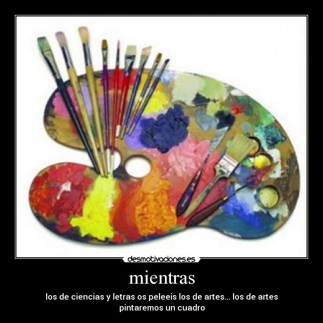 carteles artes desmotivaciones