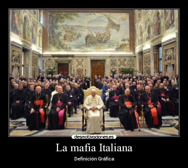 La mafia Italiana - Definición Gráfica