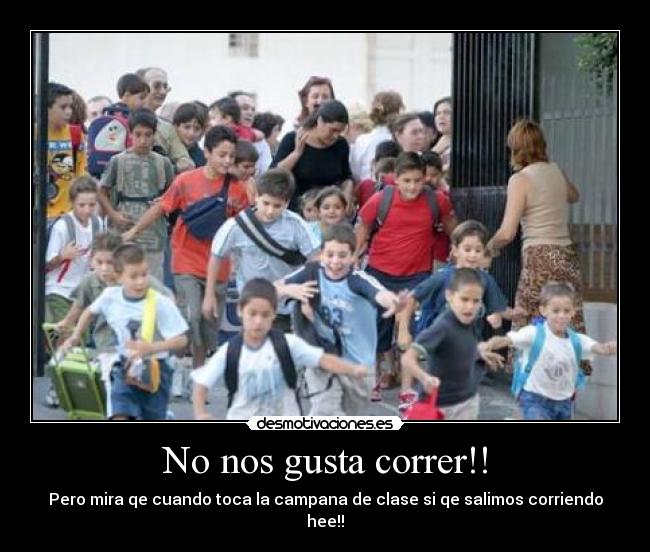 carteles correr desmotivaciones