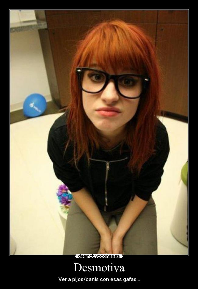 Desmotiva - Ver a pijos/canis con esas gafas...
