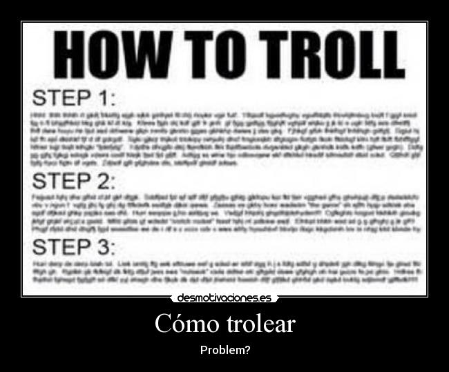 carteles trol lol desmotivaciones