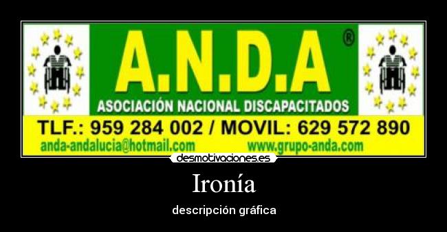 Ironía - descripción gráfica