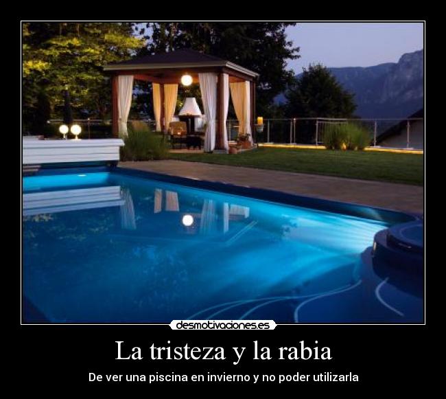 La tristeza y la rabia -