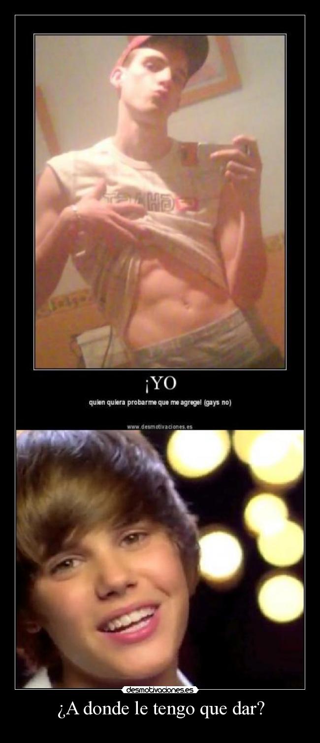 ¿A donde le tengo que dar? - 