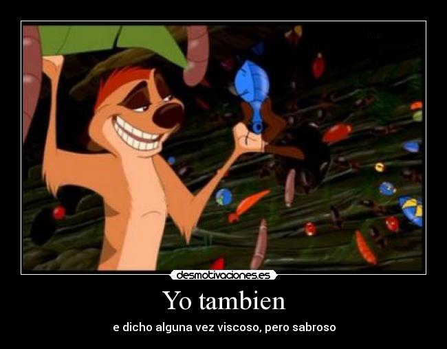 Yo tambien -