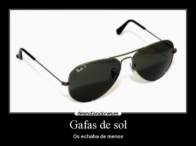 Gafas de sol -
