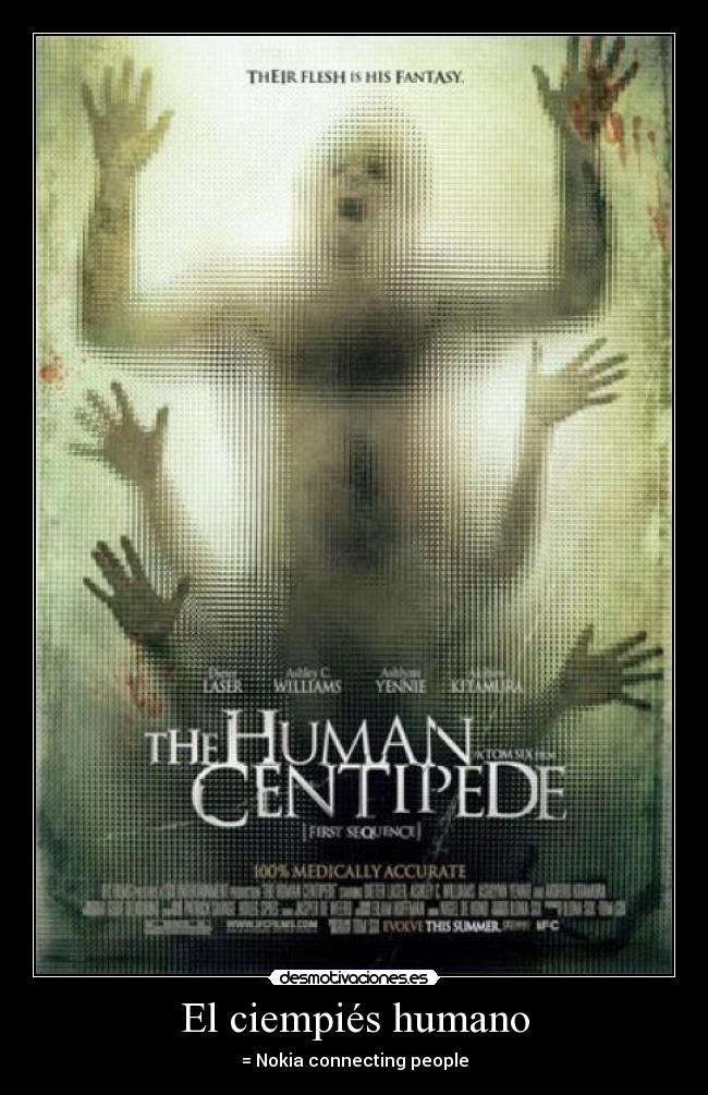 El ciempiés humano - = Nokia connecting people