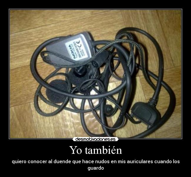 Yo también -