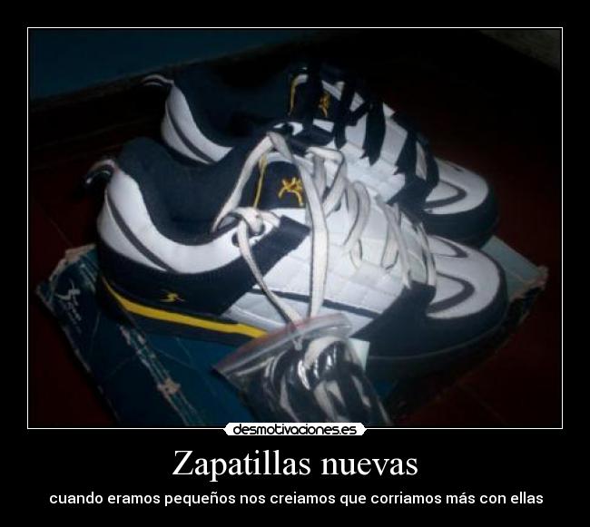 Zapatillas nuevas - 