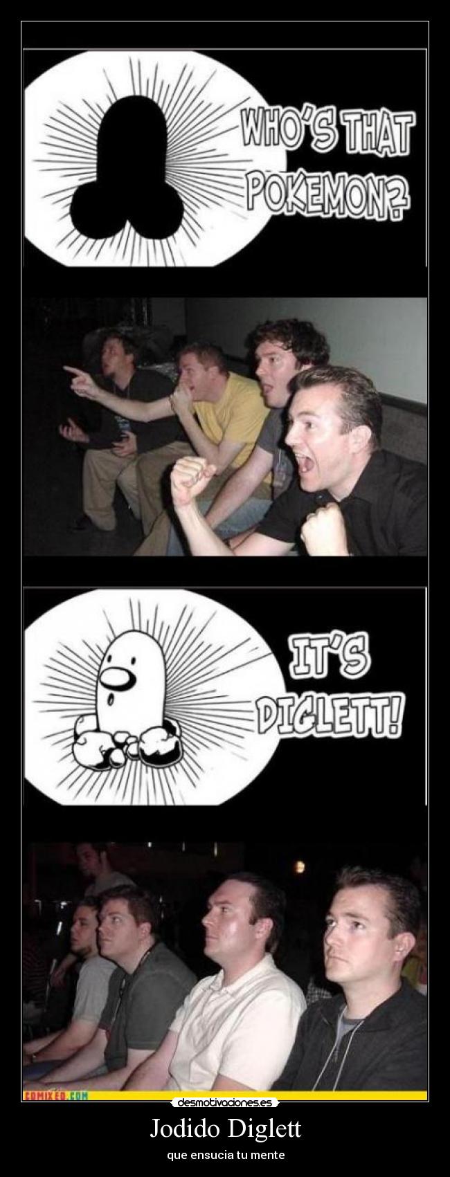 Jodido Diglett - que ensucia tu mente