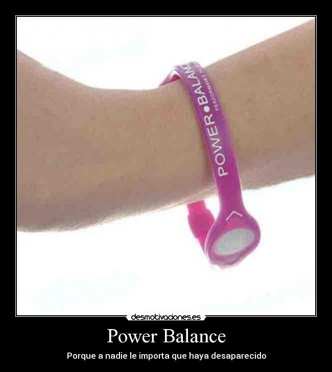 Power Balance -