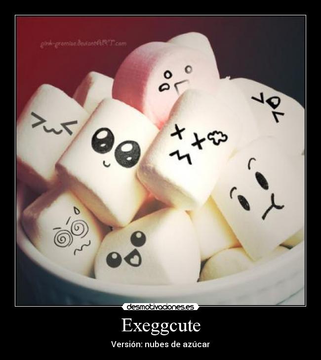Exeggcute - Versión: nubes de azúcar