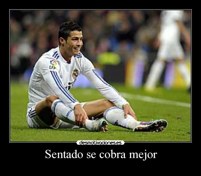 Sentado se cobra mejor -