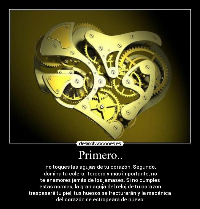 Primero.. -