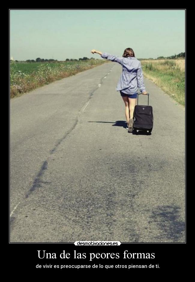 Una de las peores formas  - 