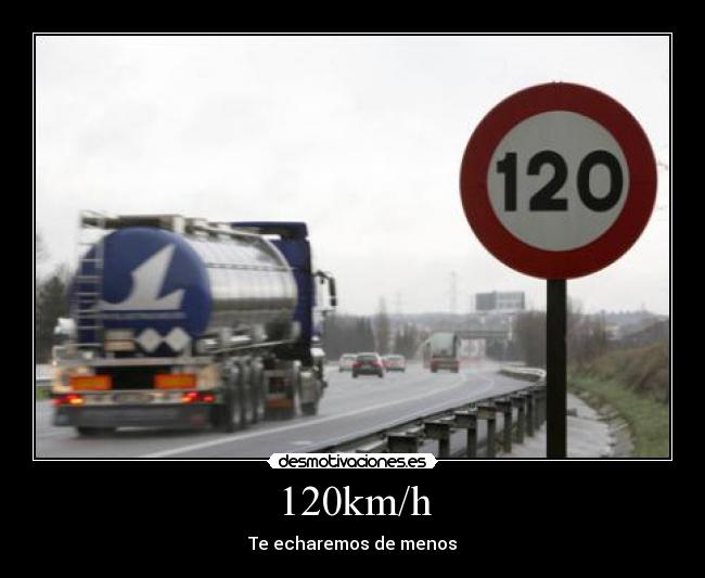 120km/h - Te echaremos de menos