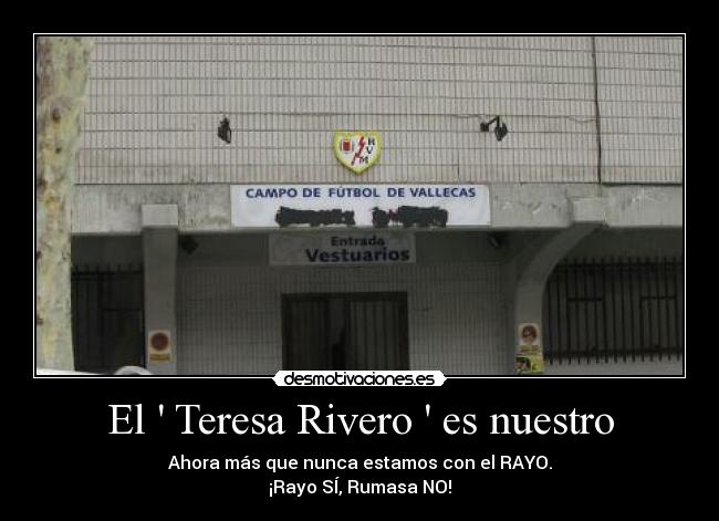El  Teresa Rivero  es nuestro - 