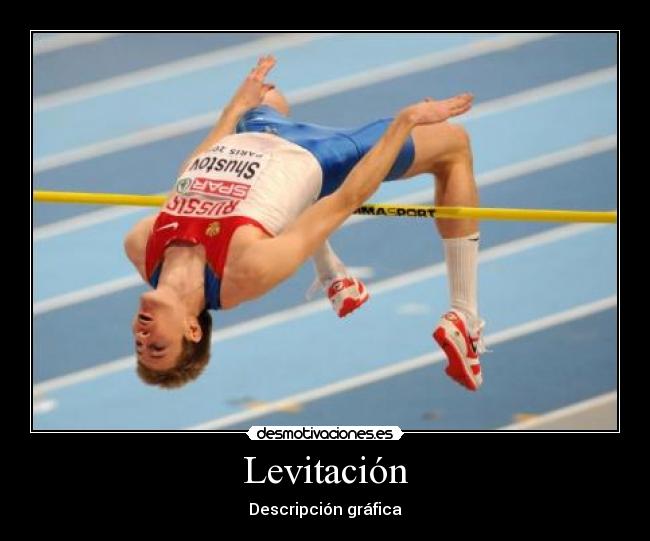 Levitación - Descripción gráfica