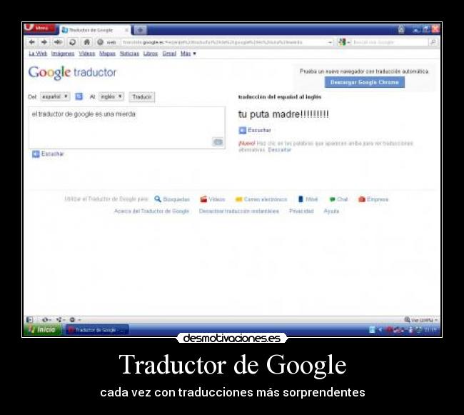 Traductor de Google -