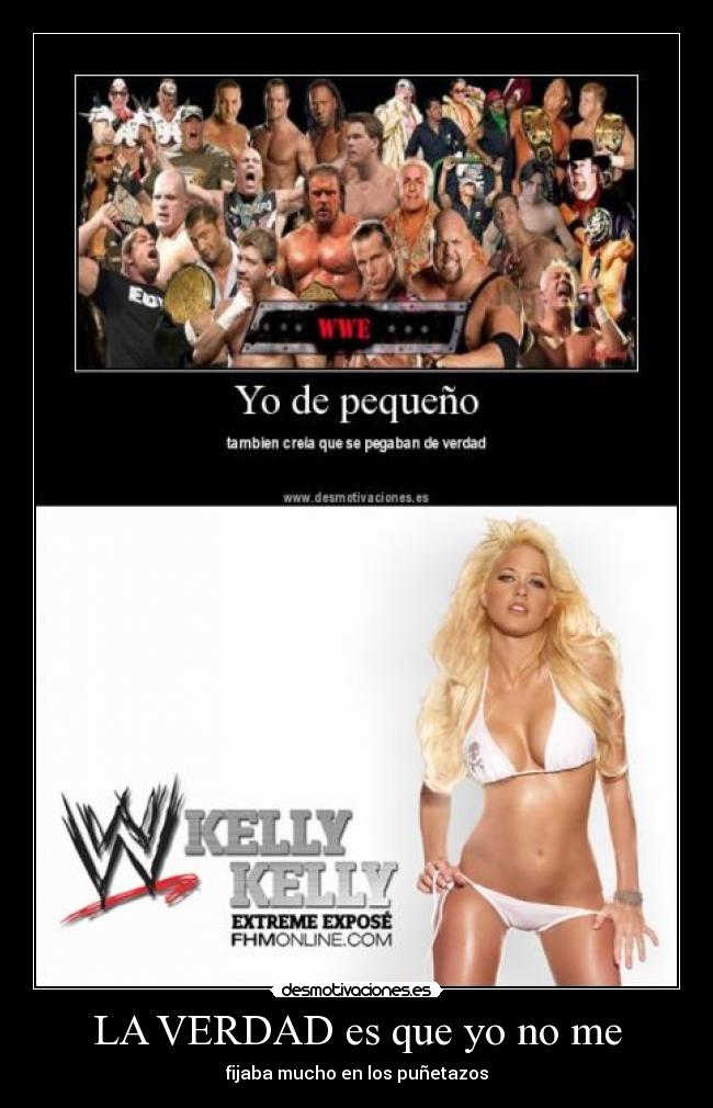 LA VERDAD es que yo no me - fijaba mucho en los puñetazos