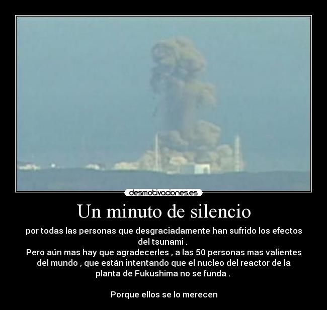 Un minuto de silencio - 